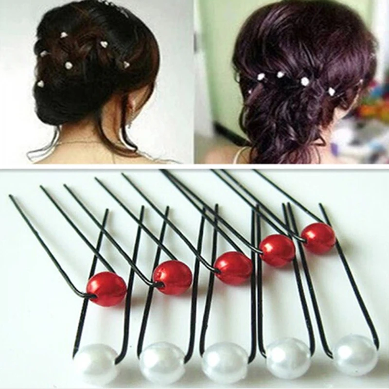 20pcs U Shape Hair Pins Bridal Wedding Prom White Red Pearl Hair Pins Clips Barrette Hairpins Hair Accessories Hair Styling Tool 
20pcs U Shape Hair Pins Bridal Wedding Prom White Red Pearl Hair Pins Clips Barrette Hairpins Hair Accessories Hair Styling Tool