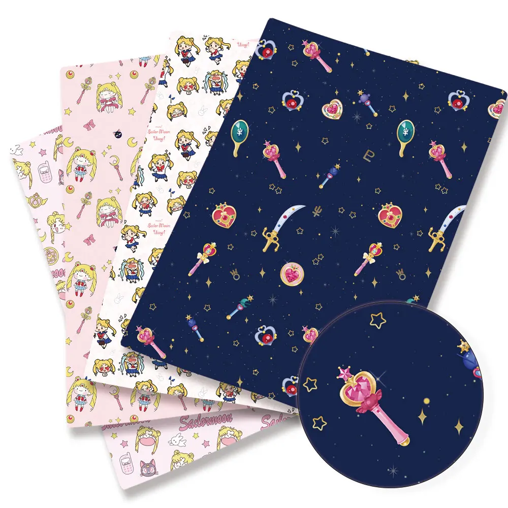 Sailor Moon fabric Cartoon DIY 140x50CM Polyester cotton Fabrichandmade sewing patchwork printed fabric fabric anime fabric
Sailor Moon fabric Cartoon DIY 140x50CM Polyester cotton Fabrichandmade sewing patchwork printed fabric fabric anime fabric