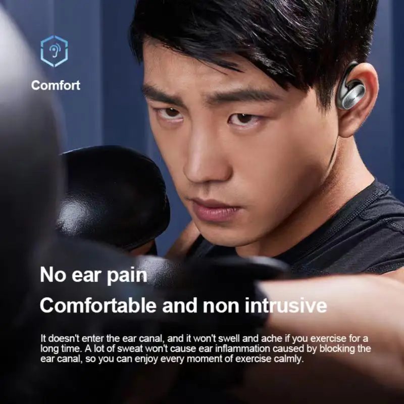 5.2 Earphones WIth Mic Wireless Headphones HiFi Stereo Ear Hook Earbuds Noise Reduction Sports Waterproof Headsets
5.2 Earphones WIth Mic Wireless Headphones HiFi Stereo Ear Hook Earbuds Noise Reduction Sports Waterproof Headsets