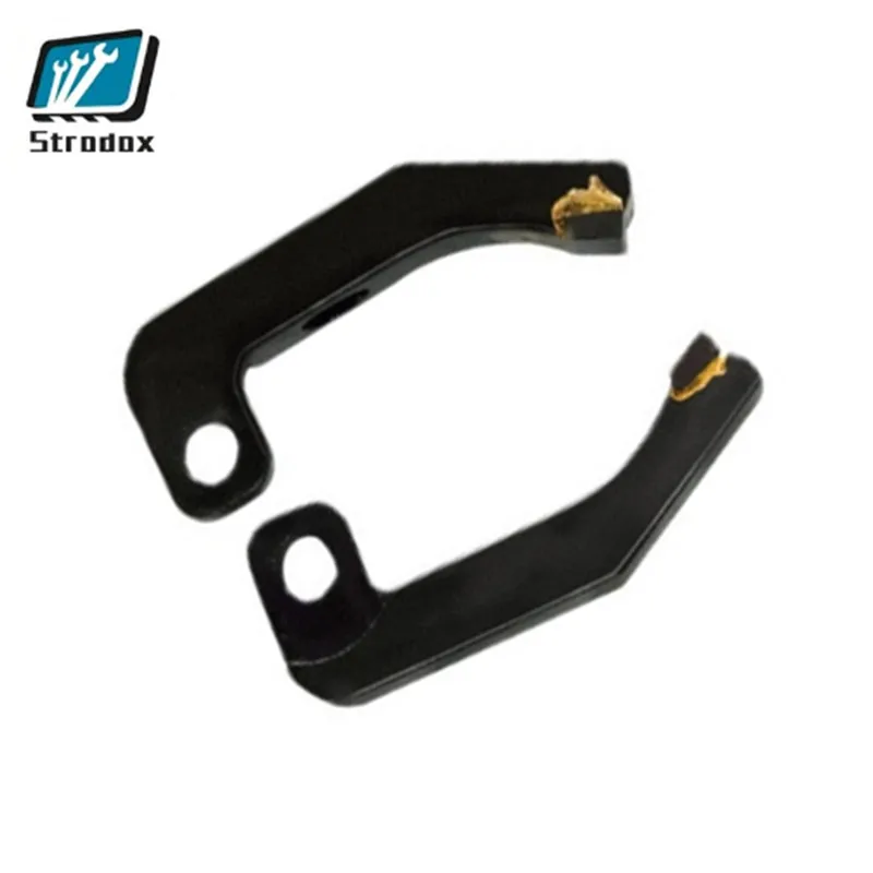 Автомобильный Съемник с ЧПУ отличается прочностью и высокой износостойкостью. Пара закрепок из вольфрамовой стали не требуют пружины. 
Автомобильный Съемник с ЧПУ отличается прочностью и высокой износостойкостью. Пара закрепок из вольфрамовой стали не требуют пружины.