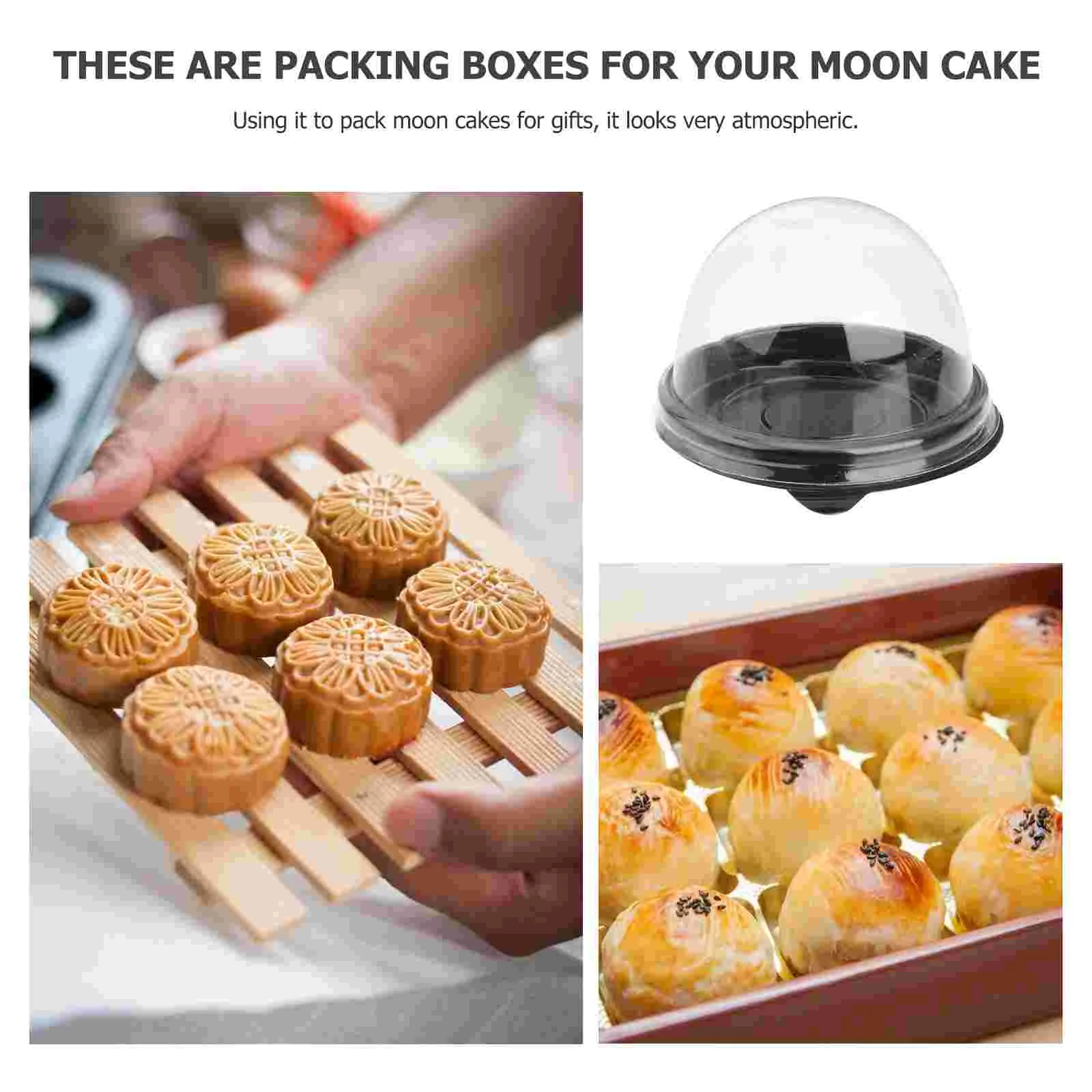Muffin Cupcake Boxes Single Container Individual Dome Mooncake Cases Dessert Macaron Case Cake Mini Box Carrier Holder Plastic
Muffin Cupcake Boxes Single Container Individual Dome Mooncake Cases Dessert Macaron Case Cake Mini Box Carrier Holder Plastic