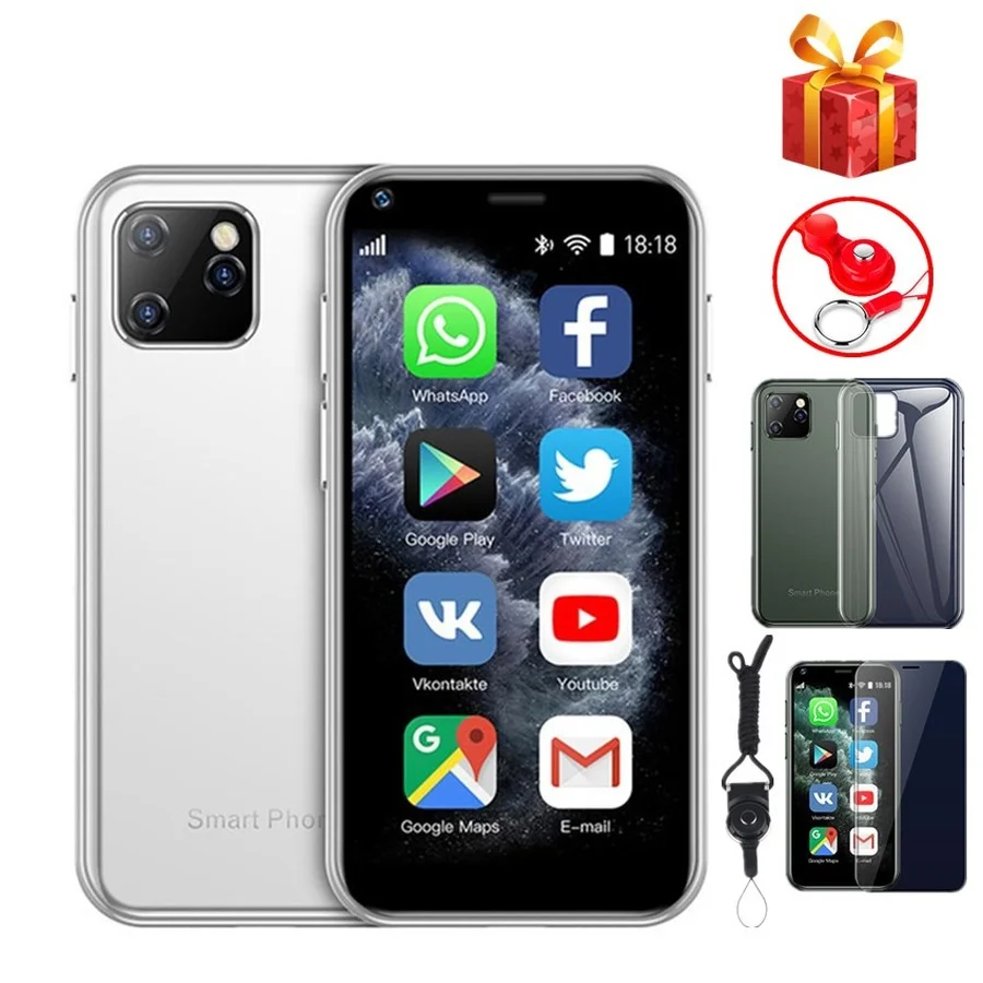 

SOYES XS11 3G Mini Smart Android SmartPhone 2.5" 1000mAh GPS 1GB RAM 8GB ROM Quad Core Google Play Small Mobile Phone