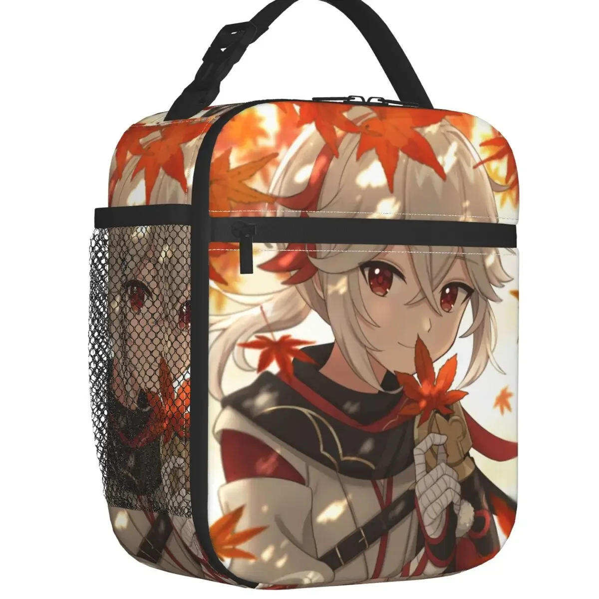 Genshin Impact Fall Kazuha Insulated Lunch Bag for Women Resuable Anime Game Cooler Thermal Lunch Box Kids School Children
Genshin Impact Fall Kazuha Insulated Lunch Bag for Women Resuable Anime Game Cooler Thermal Lunch Box Kids School Children
