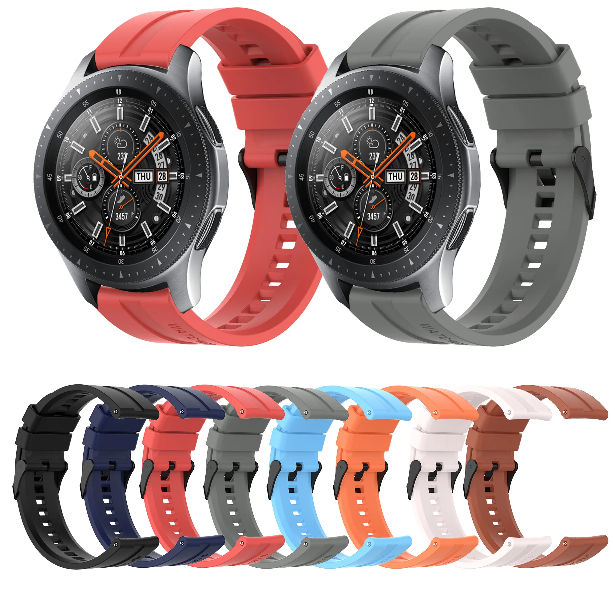 Ремешок силиконовый для Samsung Galaxy Watch 42 мм 46 мм Watch 3 41 мм 45 мм, спортивный сменный Браслет, 20 мм 22 мм
Ремешок силиконовый для Samsung Galaxy Watch 42 мм 46 мм Watch 3 41 мм 45 мм, спортивный сменный Браслет, 20 мм 22 мм