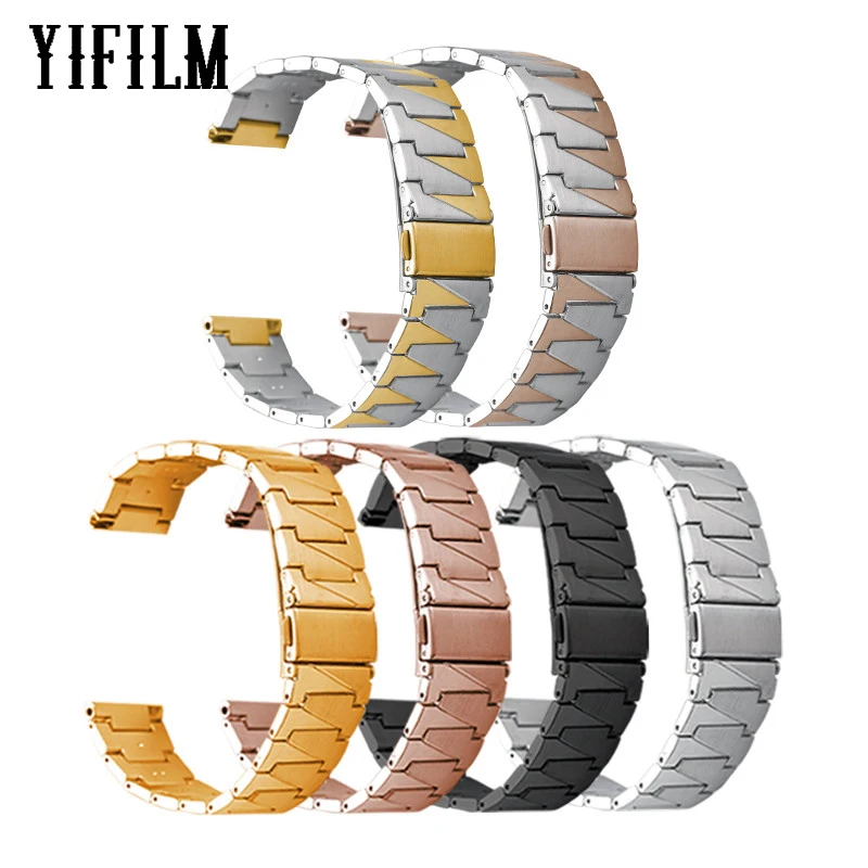 22mm Universal Metal Strap For Samsung Durable Wristband Belt For Apple Watch 38MM 40MM Stainless Steel Belt For Iwatch 44mm
22mm Universal Metal Strap For Samsung Durable Wristband Belt For Apple Watch 38MM 40MM Stainless Steel Belt For Iwatch 44mm