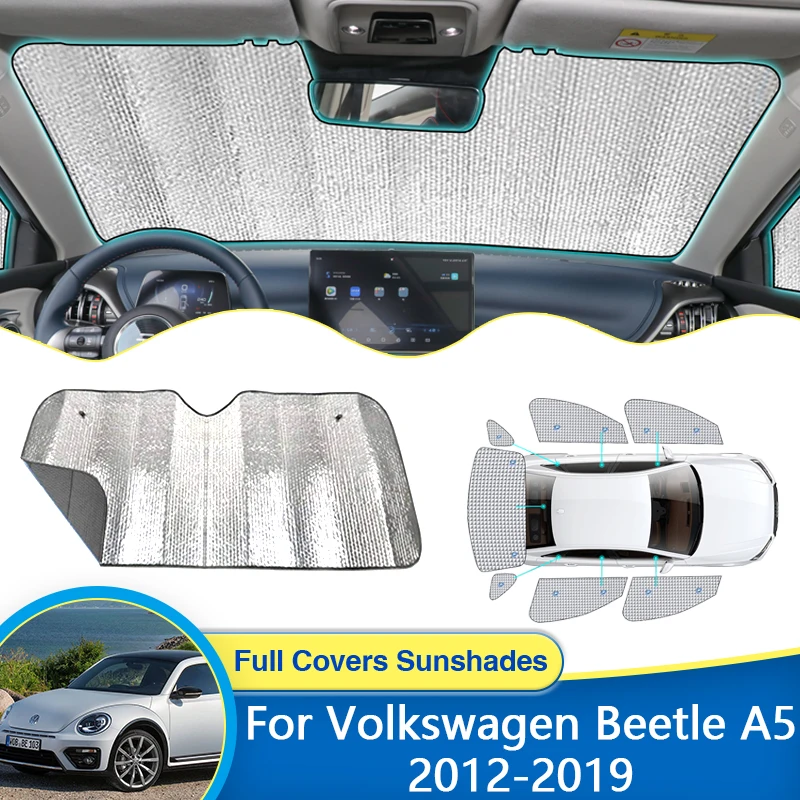 For VW Volkswagen Beetle A5 Coccinelle Maggiolino Fusca 2012~2019 Car Sun Sunproof Curtains Shade Sunshades Covers Window Visors
For VW Volkswagen Beetle A5 Coccinelle Maggiolino Fusca 2012~2019 Car Sun Sunproof Curtains Shade Sunshades Covers Window Visors