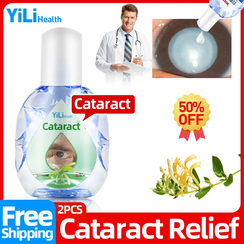 Cataract Treatment Eye Drops Blurred Vision Cure Cloudy Eyeball Black Shadow Removal Honeysuckle Chinese Herbal Medicine
Cataract Treatment Eye Drops Blurred Vision Cure Cloudy Eyeball Black Shadow Removal Honeysuckle Chinese Herbal Medicine