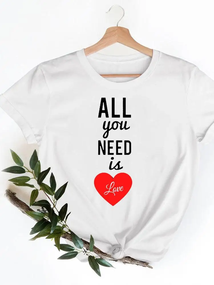 Print T-shirts Letter 90s Cute Sweet Graphic Tee Short Sleeve Ladies Summer Love Casual Clothing Women Fashion Female T Clothes
Print T-shirts Letter 90s Cute Sweet Graphic Tee Short Sleeve Ladies Summer Love Casual Clothing Women Fashion Female T Clothes