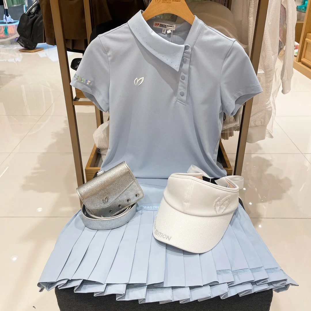 Women's Golf Shirts Summer Short Sleeves Irregular Collar Design Fashion Ladies Stretch Polo-shirts High quality Golf Tops
Women's Golf Shirts Summer Short Sleeves Irregular Collar Design Fashion Ladies Stretch Polo-shirts High quality Golf Tops