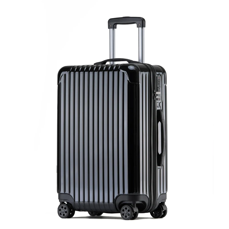 

2023 MOJY Factory Direct Sales Private Customization Black Aluminium Luxury Carry Trolly Travel Suitcase With Wheels Promotion
