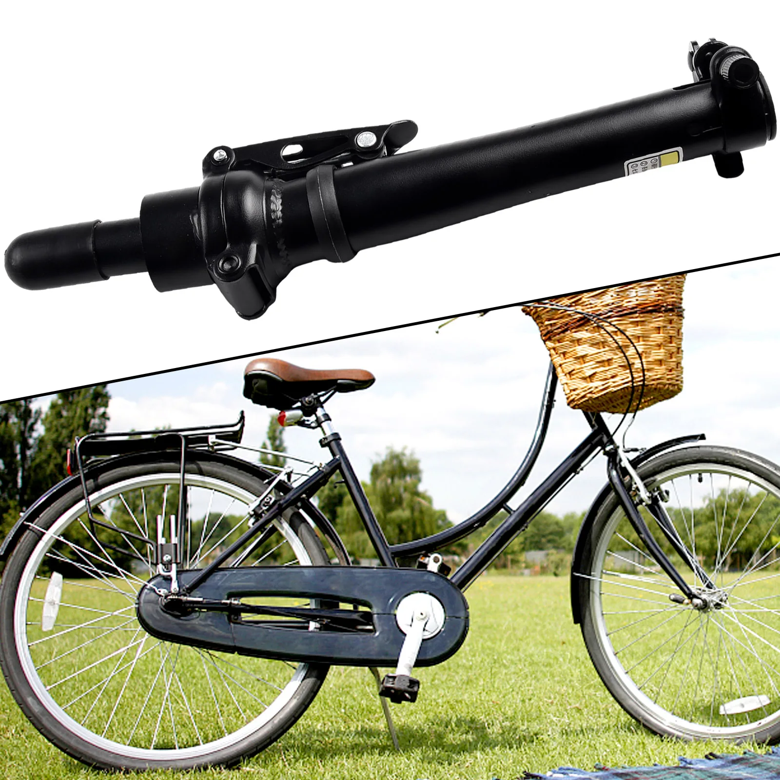 1pc Handlebar Stem Folding Bikes Adjustable Stems Quick-Release 28.6x25.4x330mm For Folding Bicycle Part Handlebars Accessories
1pc Handlebar Stem Folding Bikes Adjustable Stems Quick-Release 28.6x25.4x330mm For Folding Bicycle Part Handlebars Accessories