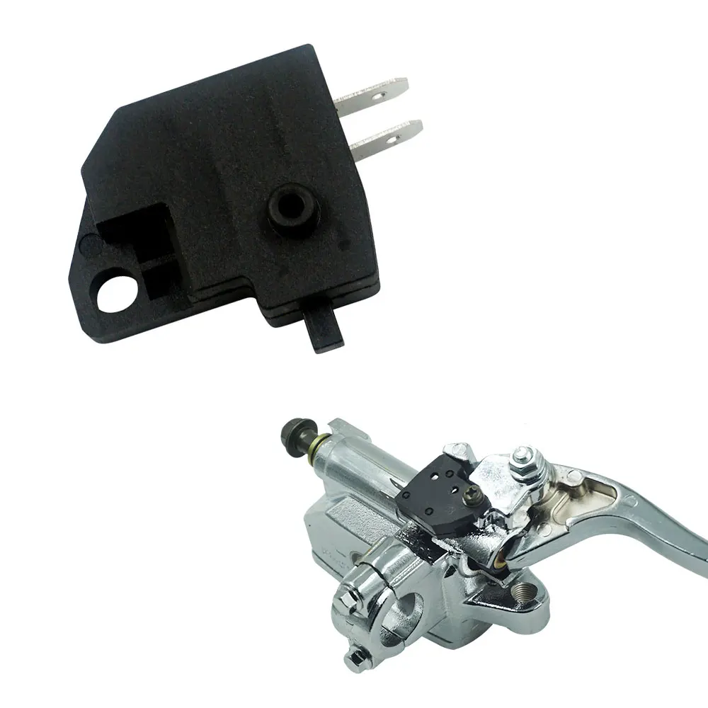 Motorcycle Right/ Left Front Brake Stop Light Switch Press Button for Honda Suzuki Yamaha Spare Parts Handlebar Switch
Motorcycle Right/ Left Front Brake Stop Light Switch Press Button for Honda Suzuki Yamaha Spare Parts Handlebar Switch