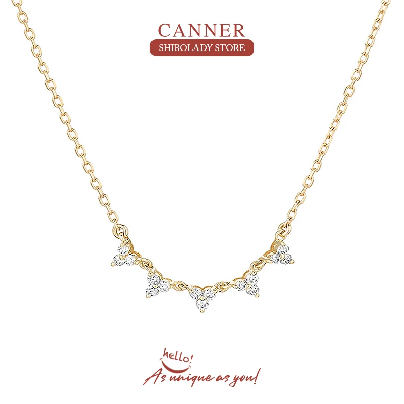 CANNER 1Pc 925 Sterling Silver Necklace Women 2023 Zircon Clavicle Chain Party Luxury Fine Jewelry
CANNER 1Pc 925 Sterling Silver Necklace Women 2023 Zircon Clavicle Chain Party Luxury Fine Jewelry
