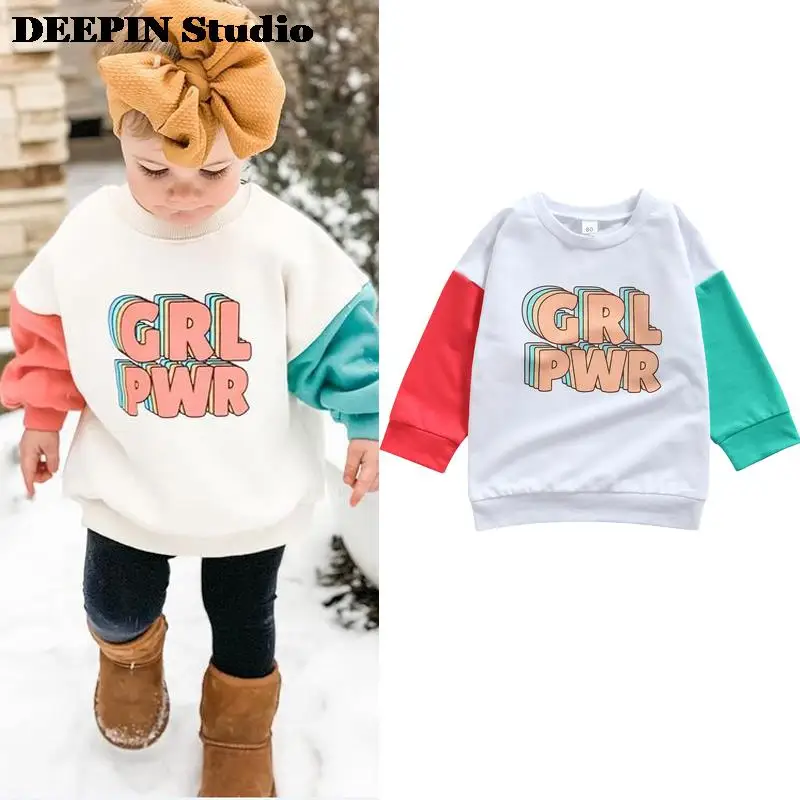 DEEPIN Studio 2022 New Spring Casual Children's Clothing Girls Sweater Jacket Letter Print Patchwork Long Sleeve Pullover 1-6Y
DEEPIN Studio 2022 New Spring Casual Children's Clothing Girls Sweater Jacket Letter Print Patchwork Long Sleeve Pullover 1-6Y
