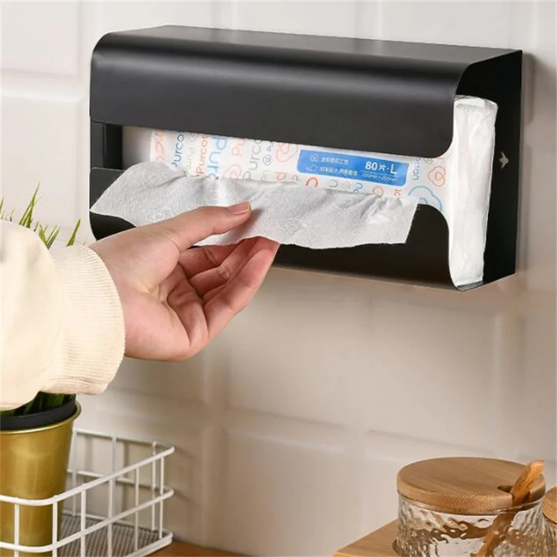 Tissue Holder Wall Mounted Napkin Paper Storage Box For Bathroom Kitchen 
Tissue Holder Wall Mounted Napkin Paper Storage Box For Bathroom Kitchen
