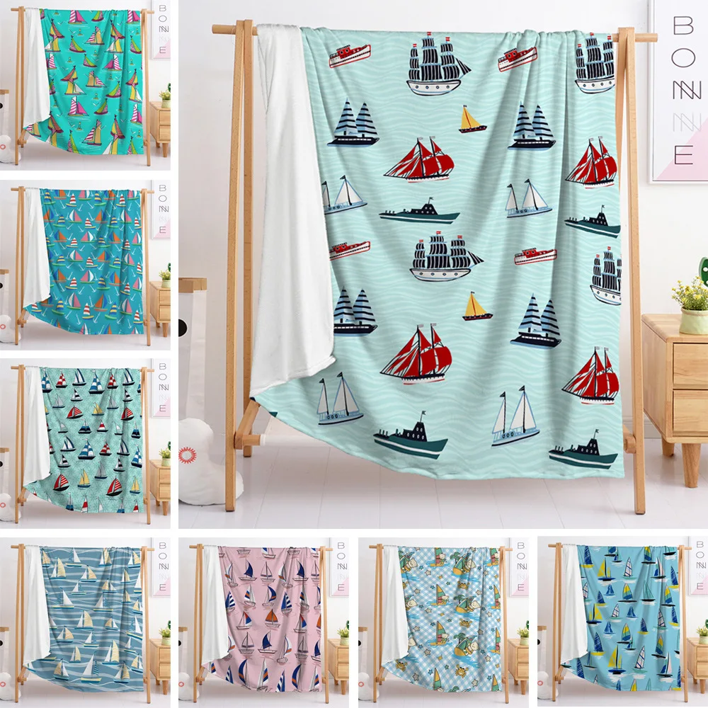 Beach Sailboat Pattern Throw Blanket for Couch Bed Sofa Living Room Chair Adult Kid Women Soft Warm Fuzzy Velvet Blanket Queen
Beach Sailboat Pattern Throw Blanket for Couch Bed Sofa Living Room Chair Adult Kid Women Soft Warm Fuzzy Velvet Blanket Queen