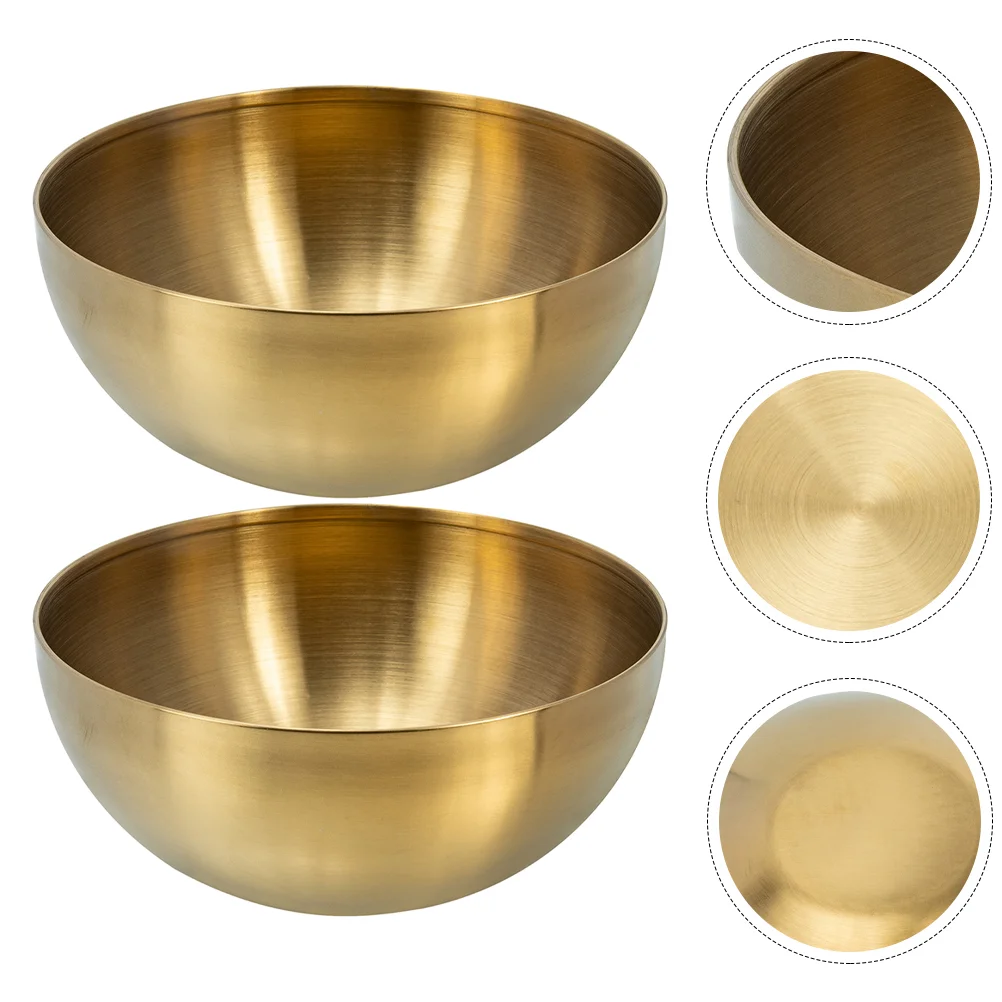 Bowl Bowls Salad Stainless Steel Serving Rice Ramen Metal Korean Soup Noodle Mixingcereal Kitchenfruit Dessert Large Tableware
Bowl Bowls Salad Stainless Steel Serving Rice Ramen Metal Korean Soup Noodle Mixingcereal Kitchenfruit Dessert Large Tableware