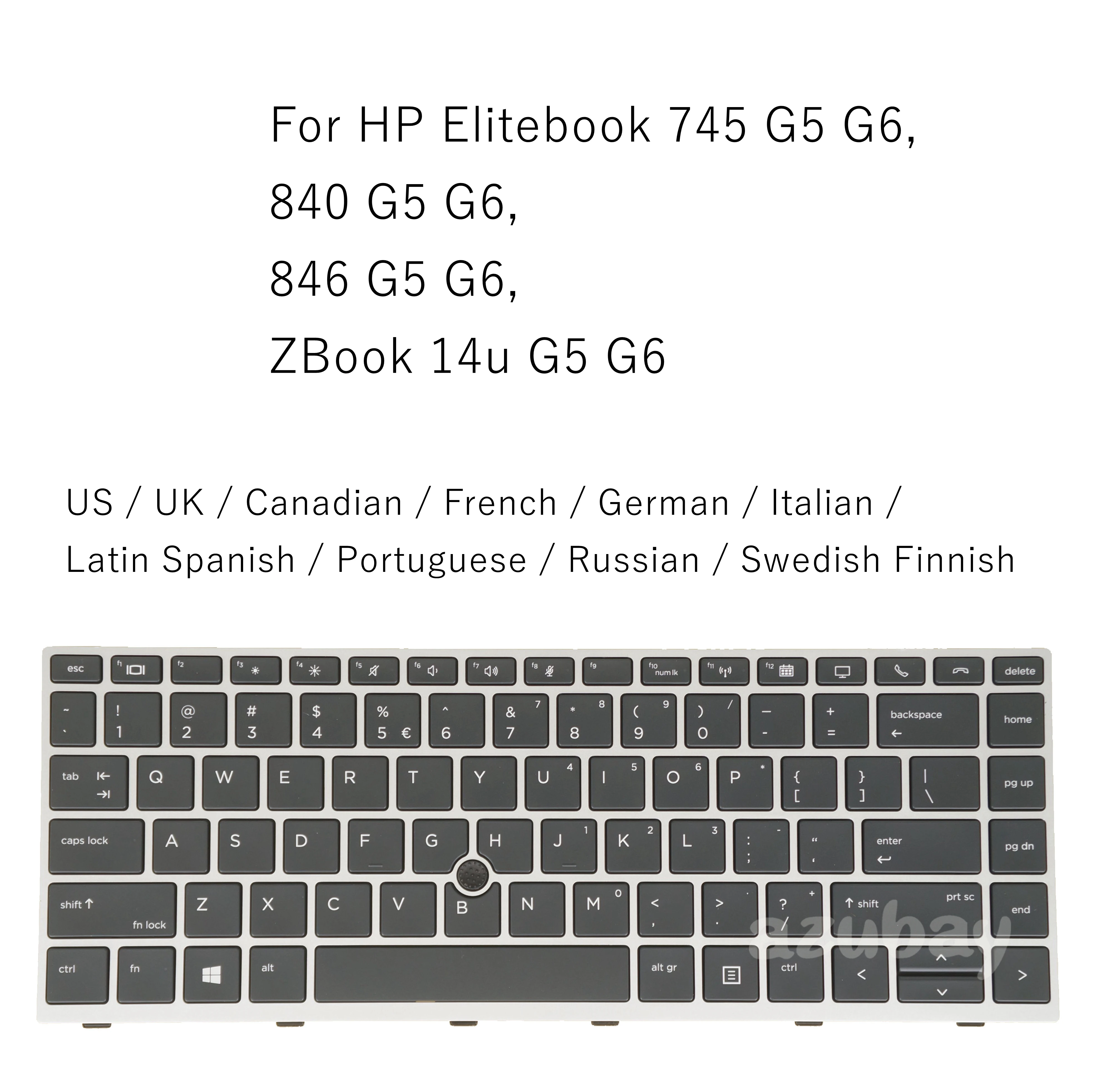 

US UK RU CA FR GR IT LA PO SD клавиатура для HP L11309- 001 031 251 DB1 051 041 061 161 131 B71 HP M17B3 6037B0138803 царапины