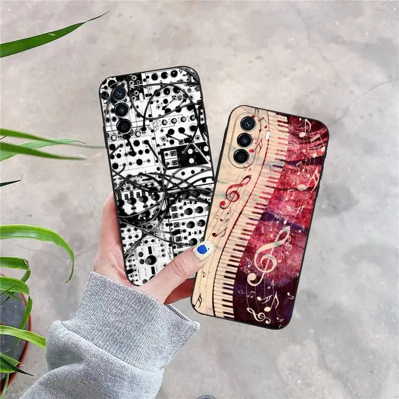 

Vintage Synth Synthesizer Phone Case For Huawei P50 P40 P30 P20 P10 Lite Pro Y5 Y6 Y7 Y8 PSMART 2019 2020 Funda Cover