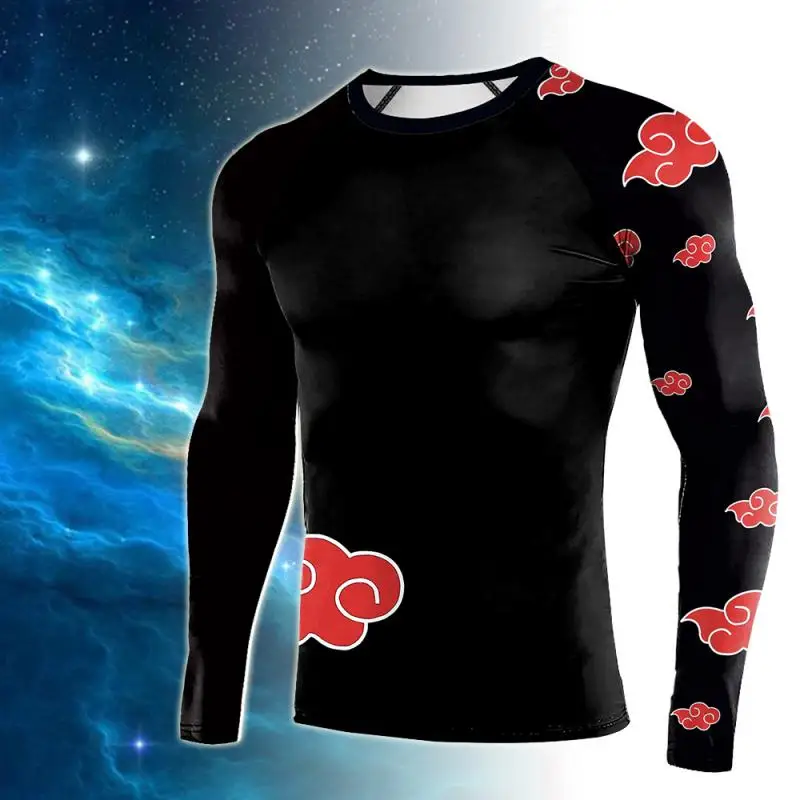 2023 NEW Anime Naruto Akatsuki Printed Men's Long Sleeve Tight Shaping clothesT Tee Running Fitness Shirt Wetsuit Quick Drying
2023 NEW Anime Naruto Akatsuki Printed Men's Long Sleeve Tight Shaping clothesT Tee Running Fitness Shirt Wetsuit Quick Drying