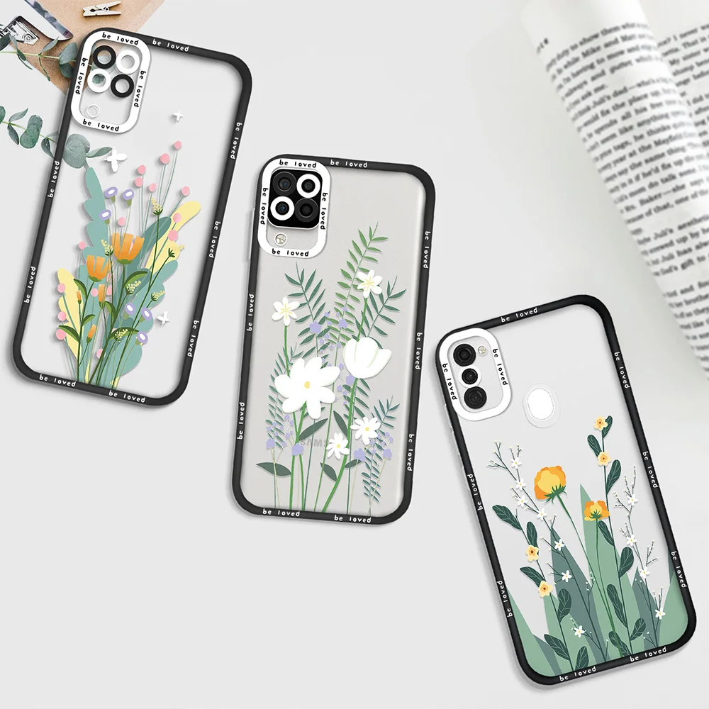 Fashion Flower Plants Case for Samsung A21S A11 A12 A71 A32 4G A52 A52S A53 5G A72 S22 Plus S22Ultra Shockproof Coque Back Cover
Fashion Flower Plants Case for Samsung A21S A11 A12 A71 A32 4G A52 A52S A53 5G A72 S22 Plus S22Ultra Shockproof Coque Back Cover