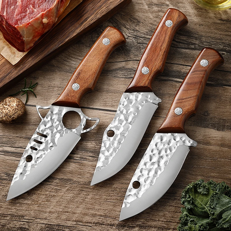 Forged Boning Knife Forged Stainless Steel Outdoor Camping Survival Hunting Cleaver Knife for Fruit Vegetable Kitchen Chef Knife
Forged Boning Knife Forged Stainless Steel Outdoor Camping Survival Hunting Cleaver Knife for Fruit Vegetable Kitchen Chef Knife