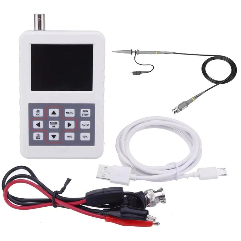 DSO PRO ADS2050H Handheld Digital Portable Storage Oscilloscope Kit With 5Mhz Bandwidth 20MS/S Sampling Rate
DSO PRO ADS2050H Handheld Digital Portable Storage Oscilloscope Kit With 5Mhz Bandwidth 20MS/S Sampling Rate