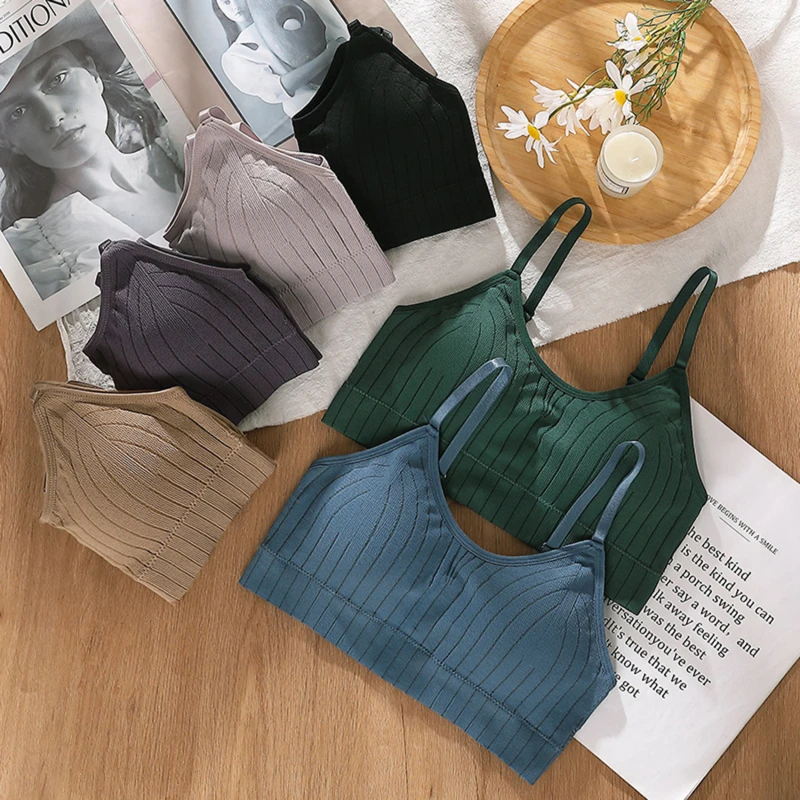 Top Women Seamless Bralette Sexy Crop Top Women's Underwear Seamless Strap Tube Top Sensual Lingerie Woman Beautiful Back Bra
Top Women Seamless Bralette Sexy Crop Top Women's Underwear Seamless Strap Tube Top Sensual Lingerie Woman Beautiful Back Bra