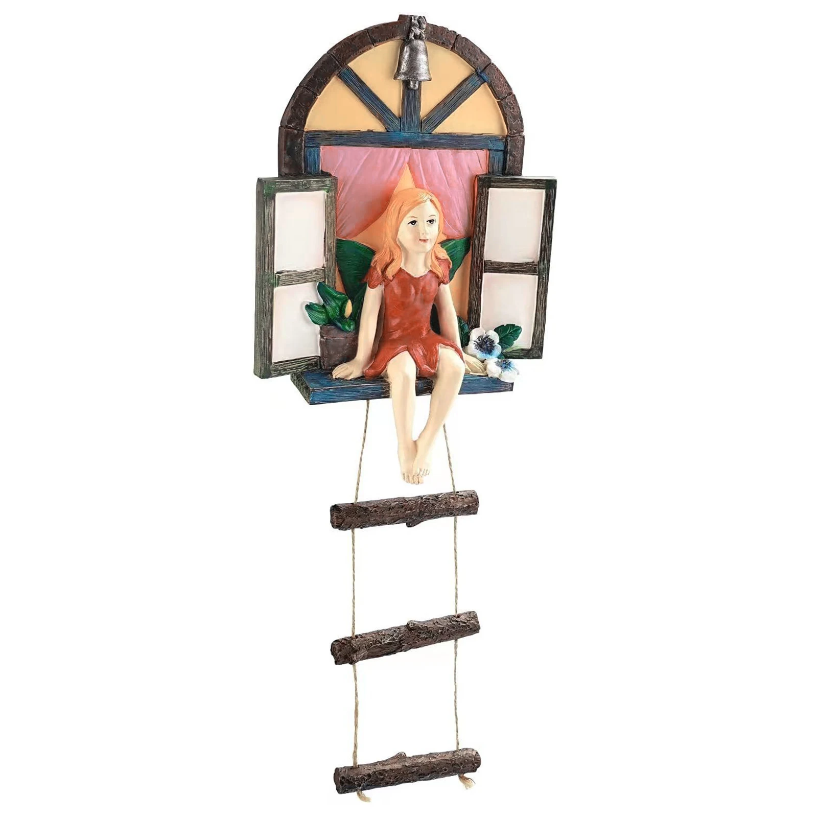 Fairy Tree Hanger With Ladder Garden Statue Fairy Elf Tree Hugger Fairy House With Ladder Resin Ornament Garden Sculpture
Fairy Tree Hanger With Ladder Garden Statue Fairy Elf Tree Hugger Fairy House With Ladder Resin Ornament Garden Sculpture
