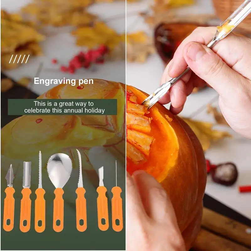 Halloween Pumpkin Carving Set Tools Pumpkin Carving Knife Adults Pumpkin Cutting Supplies Engraving Kitchen Cutting Dropshipping
Halloween Pumpkin Carving Set Tools Pumpkin Carving Knife Adults Pumpkin Cutting Supplies Engraving Kitchen Cutting Dropshipping