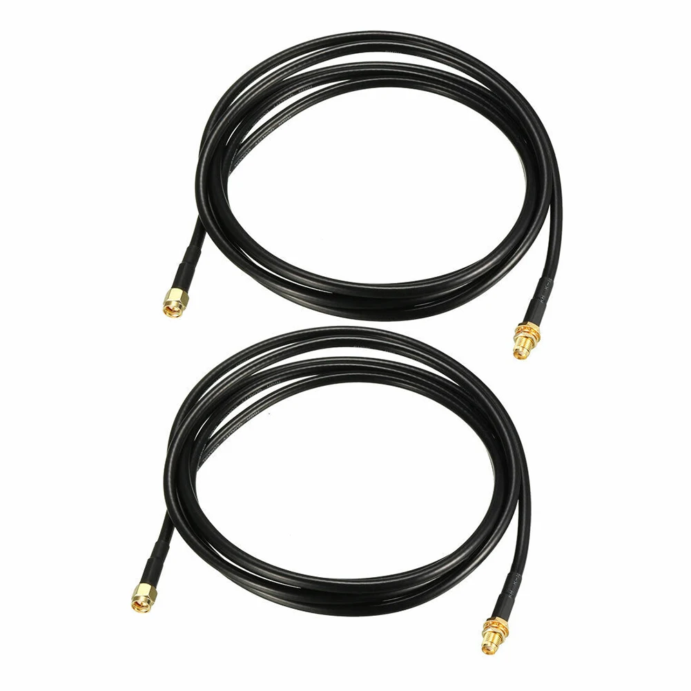 2pcs RG58 SMA Connector Male To Female Antenna Extension Coaxial Cable Copper Feeder Wire For WiFi Network Card Router 50 Ohm
2pcs RG58 SMA Connector Male To Female Antenna Extension Coaxial Cable Copper Feeder Wire For WiFi Network Card Router 50 Ohm