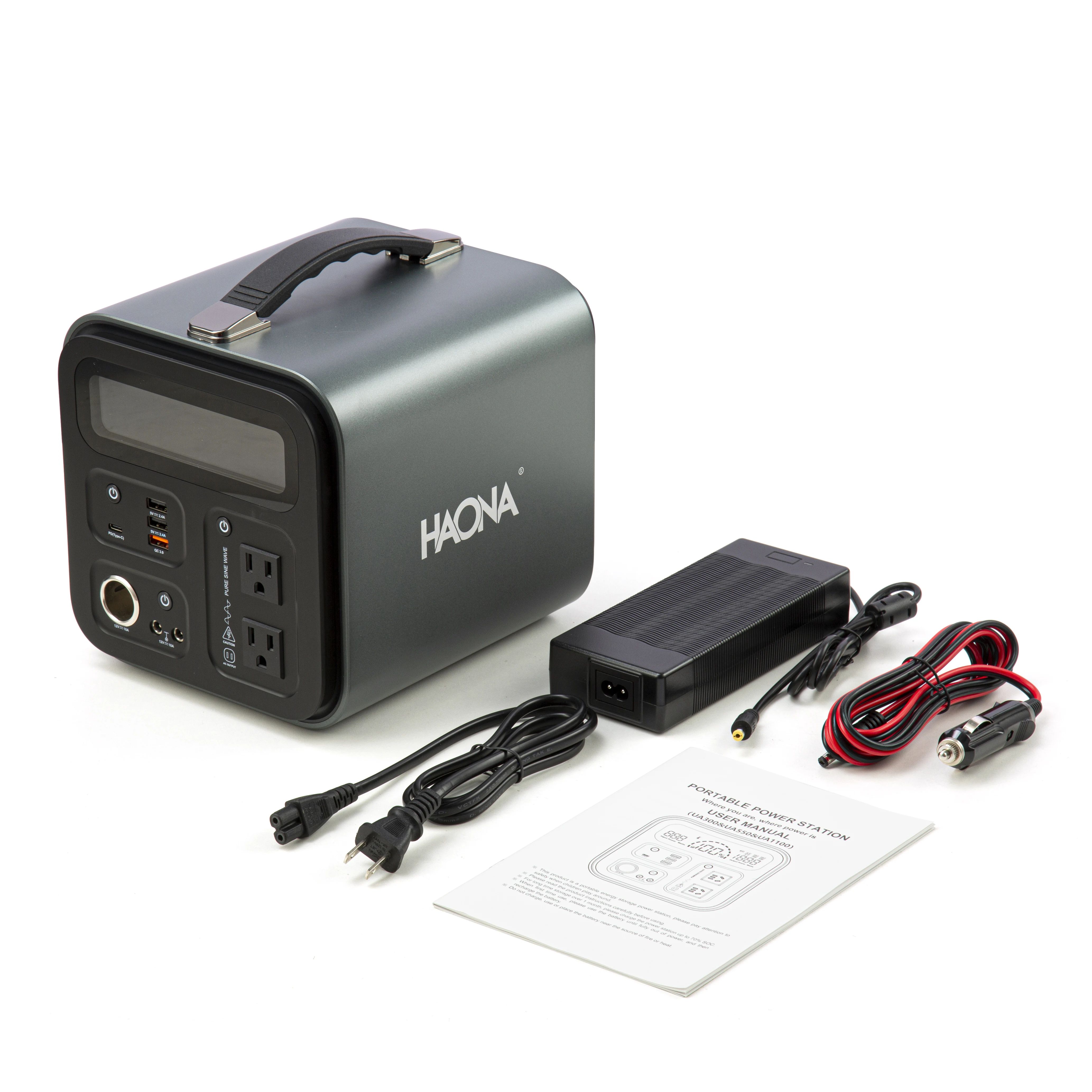

HAONA Outdoor Camping Portable Power Station With Solar Portable Battery Power Station Wireless Portable Power Station