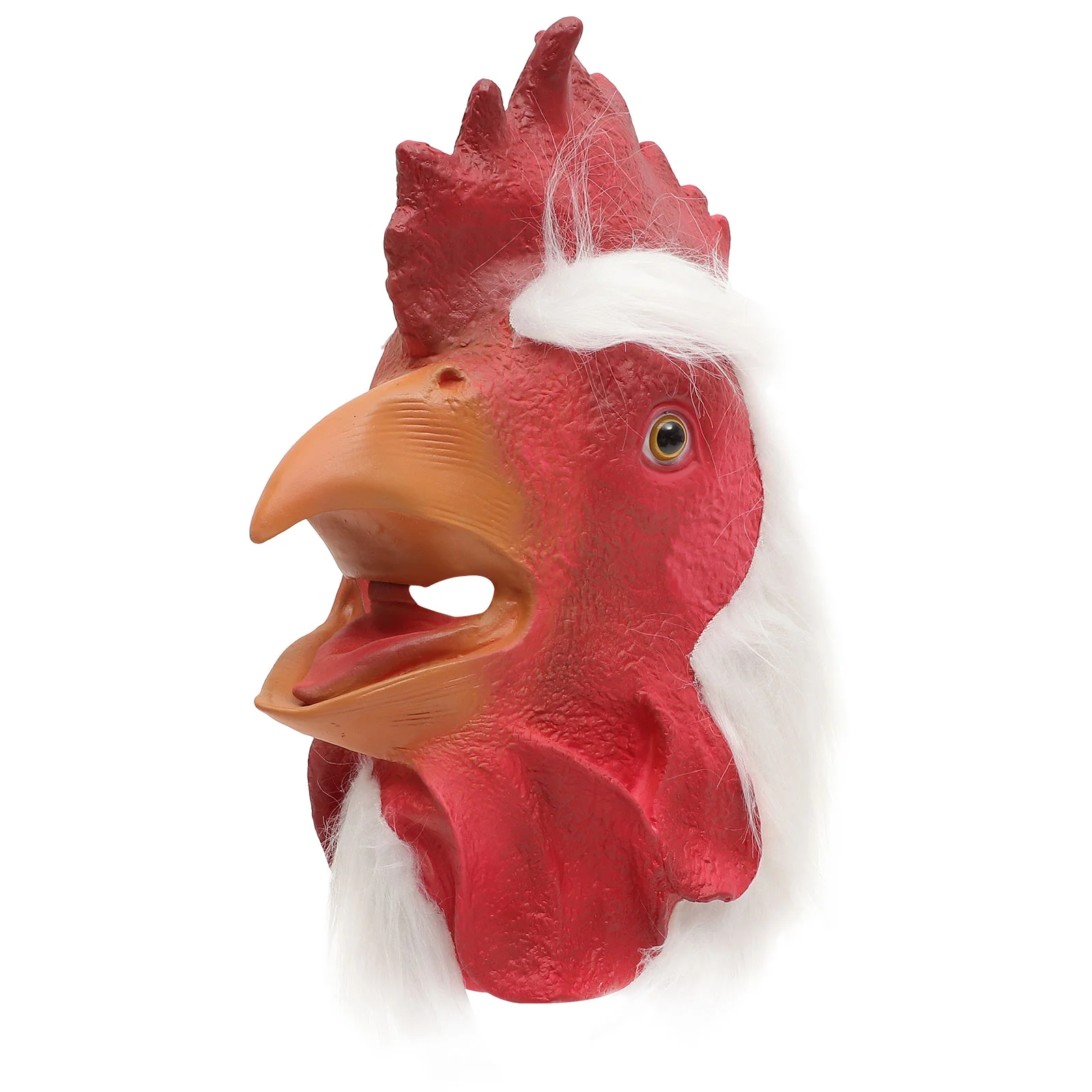 

Latex Rooster Animal Head Mask for Halloween Costume Cosplay Rooster Headgear