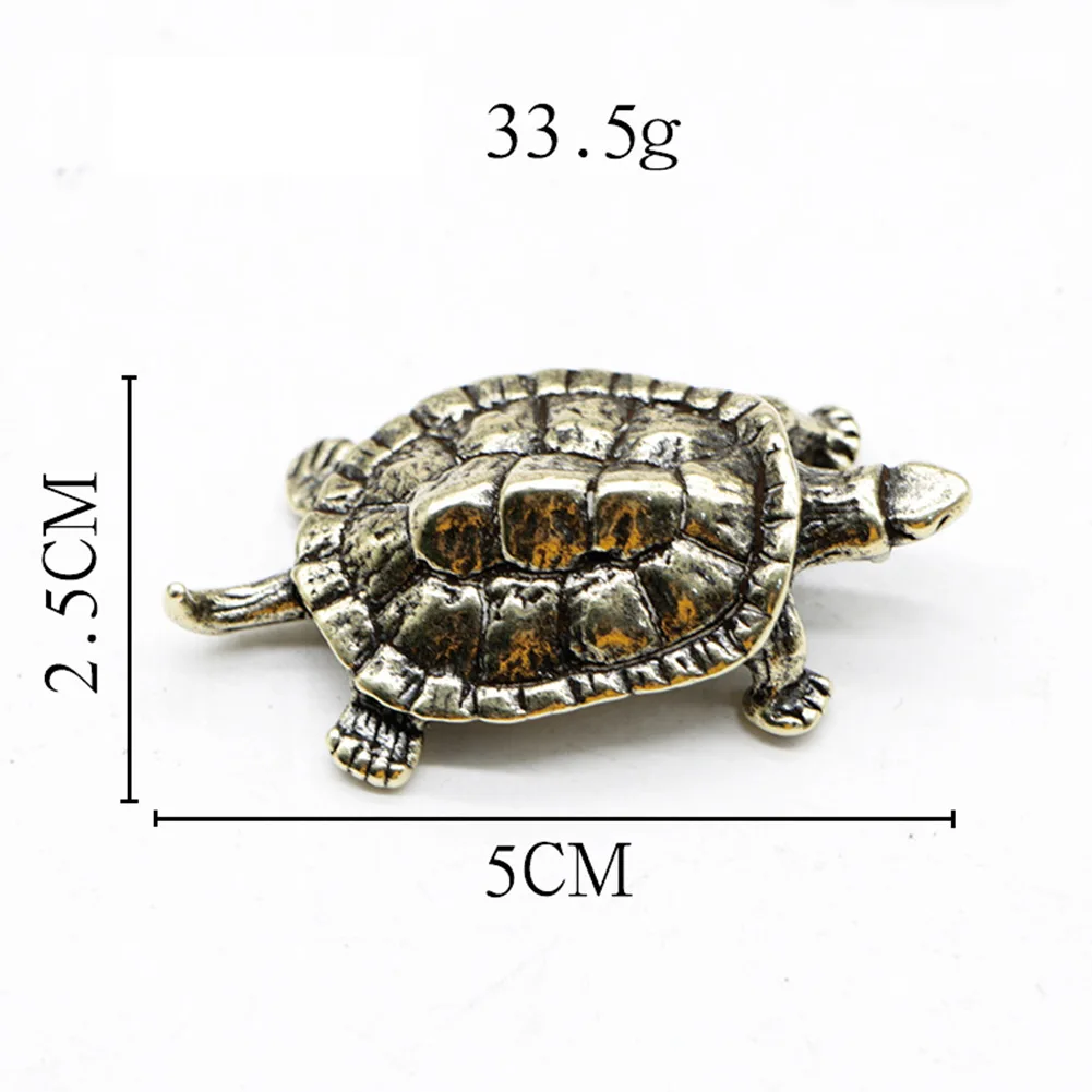 High Quality Brass Tortoise Ornaments Animal Statue Copper Cute Decoration Delicate Portable Traditional Craft
High Quality Brass Tortoise Ornaments Animal Statue Copper Cute Decoration Delicate Portable Traditional Craft