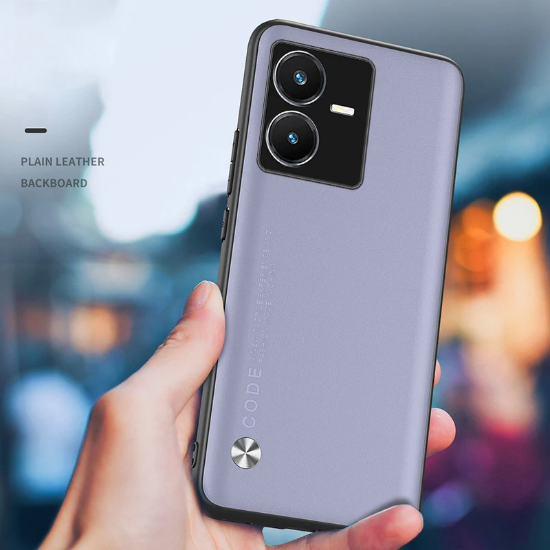 Luxury Leather Case for Vivo Y22 Y22S Y35 Y16 Y77E V2206 V2207 Soft Silicone Edges Hard Back Phone Cover Vivo Y 22 22S 35 16 77E
Luxury Leather Case for Vivo Y22 Y22S Y35 Y16 Y77E V2206 V2207 Soft Silicone Edges Hard Back Phone Cover Vivo Y 22 22S 35 16 77E