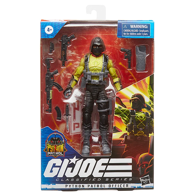 

Hasbro Special Forces G.I.Joe Python Patrol Officer 6-Inch Doll Garage Kit Model Toy