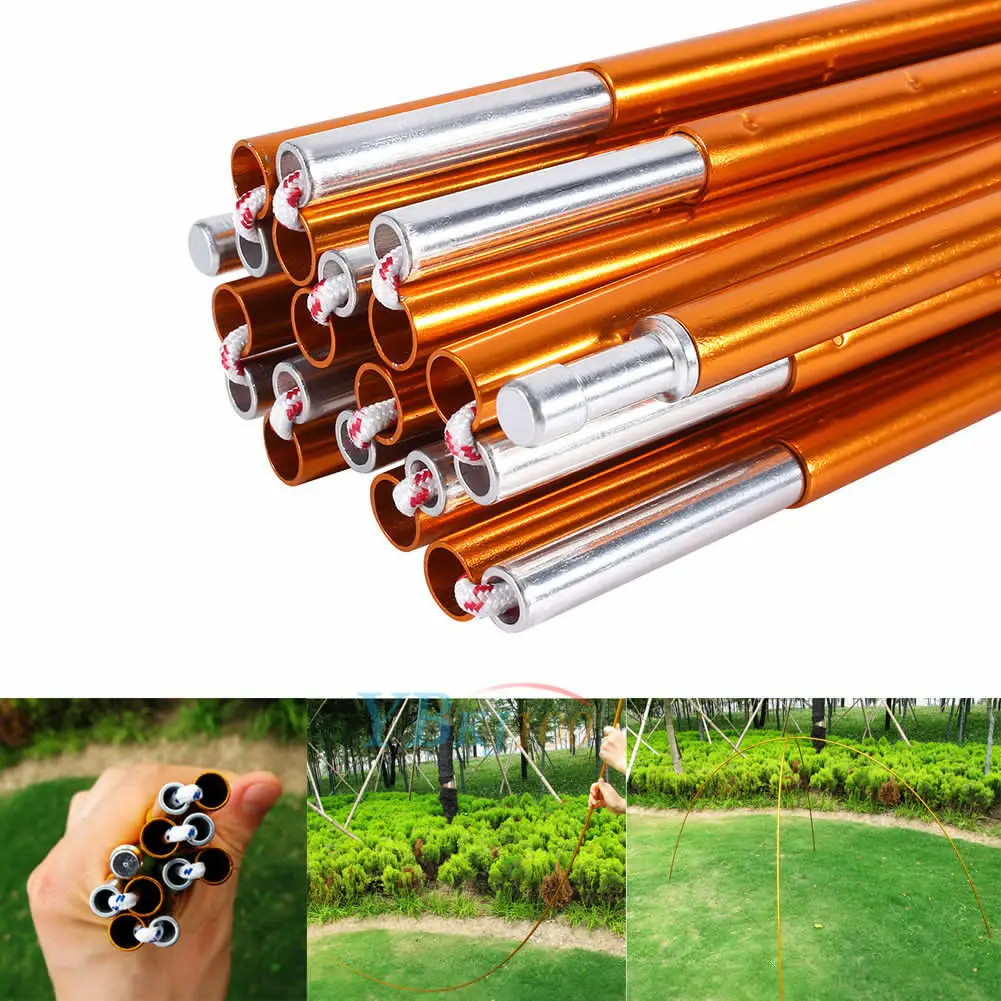 2pcs Outdoor Backpacking Aluminium Alloy Tent Pole Support Bar For Hiking Campingtent pole rod bar
2pcs Outdoor Backpacking Aluminium Alloy Tent Pole Support Bar For Hiking Campingtent pole rod bar