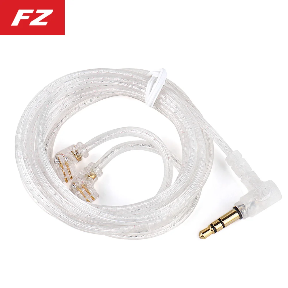 FZ F2 Silver Plated Hifi Earphone Update Cable MMCX/2Pin Connector Use ForTRN VX PRO TA1 PRO BAX
FZ F2 Silver Plated Hifi Earphone Update Cable MMCX/2Pin Connector Use ForTRN VX PRO TA1 PRO BAX