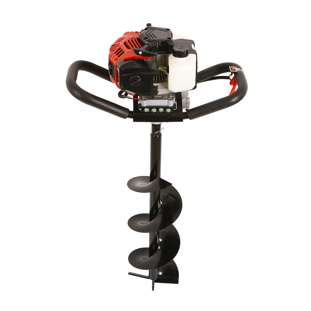 Agricultural Gasoline Powered Post hole digger Small hand soil auger tree planting earth auger deep drill with lowest price
Agricultural Gasoline Powered Post hole digger Small hand soil auger tree planting earth auger deep drill with lowest price