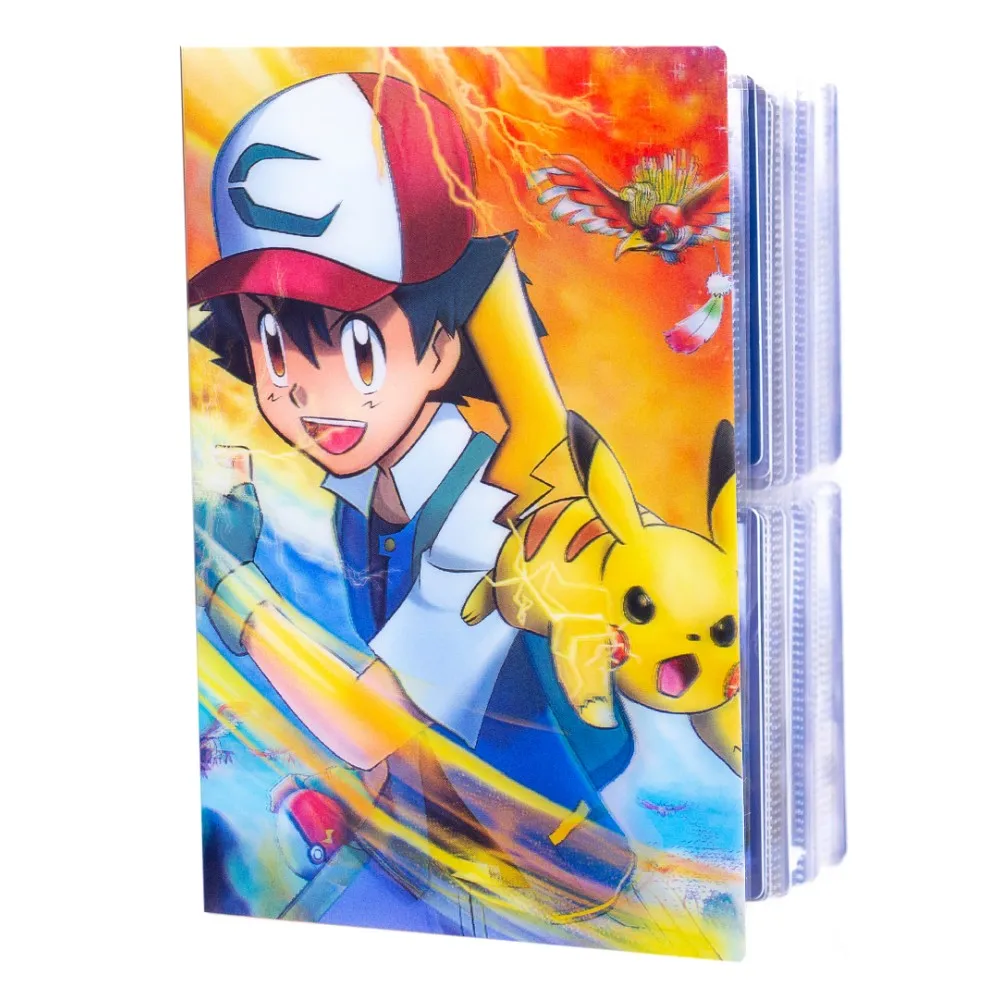 Pokemon 3D Holographic 240pcs Pikachu Charizard Card Sleeves Album Collection Booklet Display Binder Cards Pack Kids Gifts Toys
Pokemon 3D Holographic 240pcs Pikachu Charizard Card Sleeves Album Collection Booklet Display Binder Cards Pack Kids Gifts Toys
