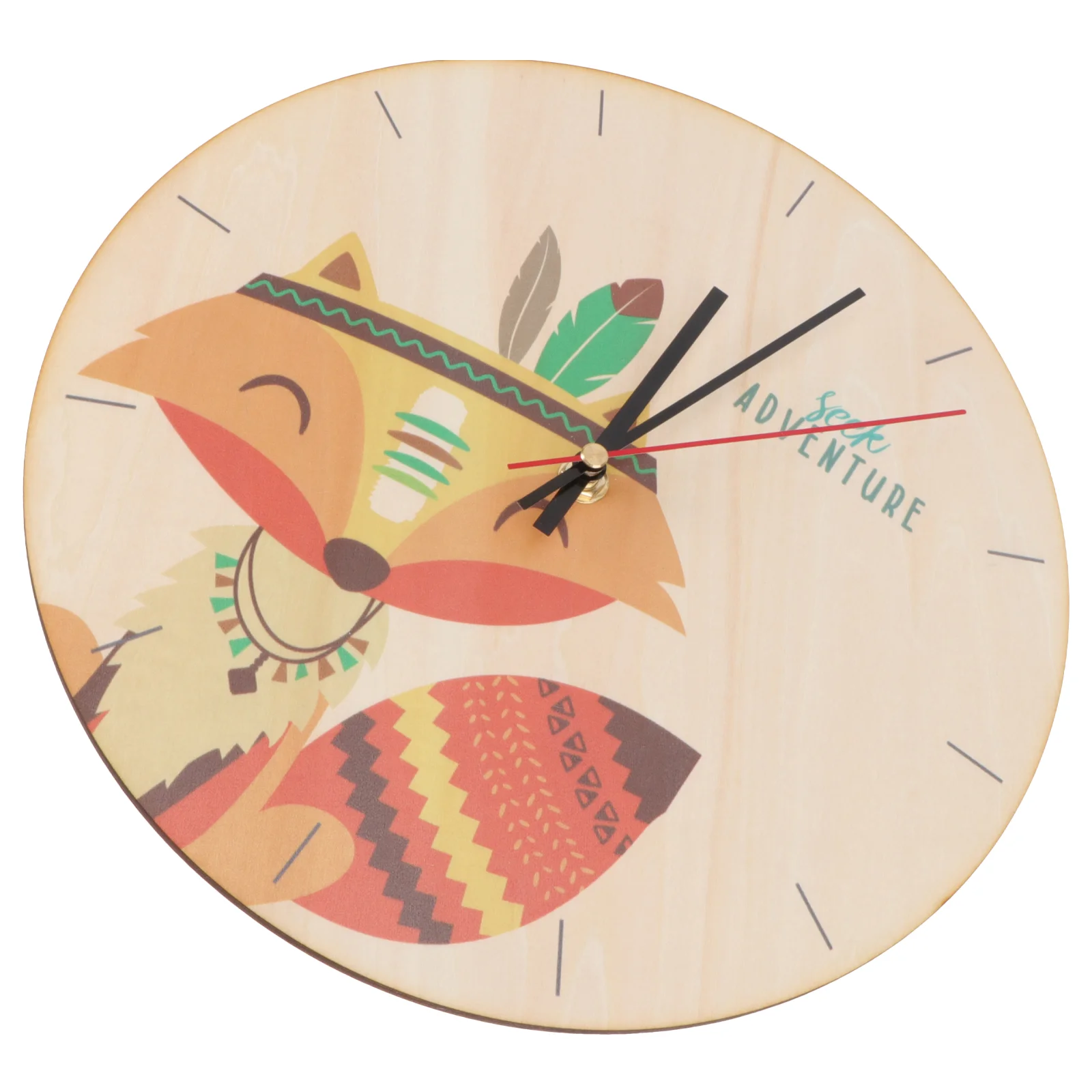 1PC Nordic Style Clock Fairy Tale Style Decorative Wooden Round Clock for Living Room Home Dorm Decoration
1PC Nordic Style Clock Fairy Tale Style Decorative Wooden Round Clock for Living Room Home Dorm Decoration