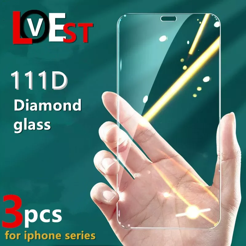 111D 3 PCS Screen Protector glass for iphone 13 12 11 pro max 4 5S 6S 7 8 6 plus x xr xs max 12 13 mini se 2020 phone glass fiom
111D 3 PCS Screen Protector glass for iphone 13 12 11 pro max 4 5S 6S 7 8 6 plus x xr xs max 12 13 mini se 2020 phone glass fiom