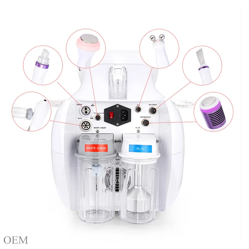 Hot Sale 6 in1Small Bubbles Oxygen Skin Management Equipment Blackhead Remover Moisturizer Whitening Equipment Beauty Machine
Hot Sale 6 in1Small Bubbles Oxygen Skin Management Equipment Blackhead Remover Moisturizer Whitening Equipment Beauty Machine