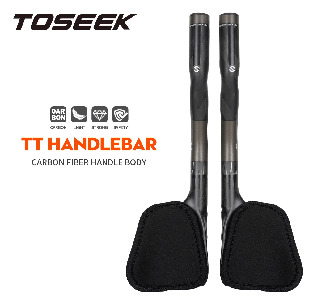 TOSEEK Ultra Light Bike Rest Relax TT Carbon Fiber Road Handlebar MTB Bicycle Race with Sponge Elbow Pad Mountain Cycling Parts
TOSEEK Ultra Light Bike Rest Relax TT Carbon Fiber Road Handlebar MTB Bicycle Race with Sponge Elbow Pad Mountain Cycling Parts