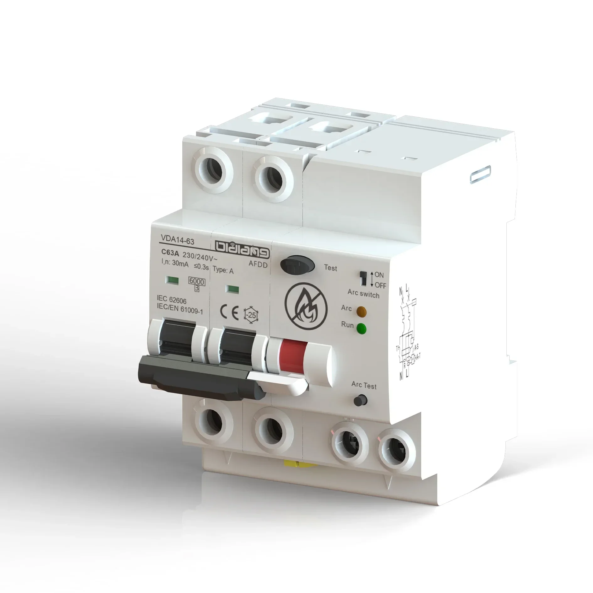 Устройства обнаружения дуговых неисправностей Автоматический выключатель AFDD AFD