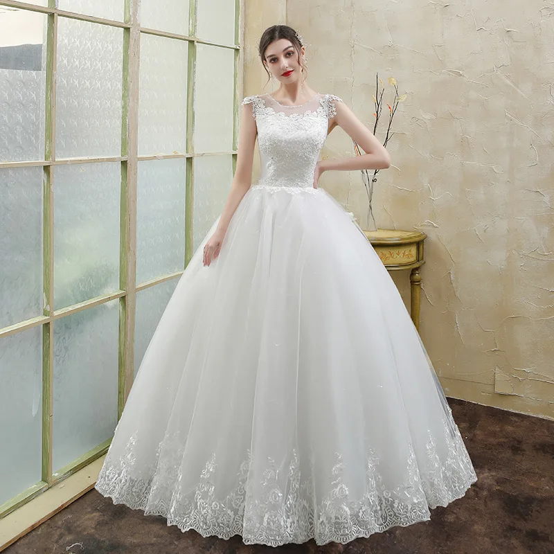 Main wedding dress female 2022 new summer Korean version of the bride long-sleeved forest lace trailing tail slim wedding dress
Main wedding dress female 2022 new summer Korean version of the bride long-sleeved forest lace trailing tail slim wedding dress