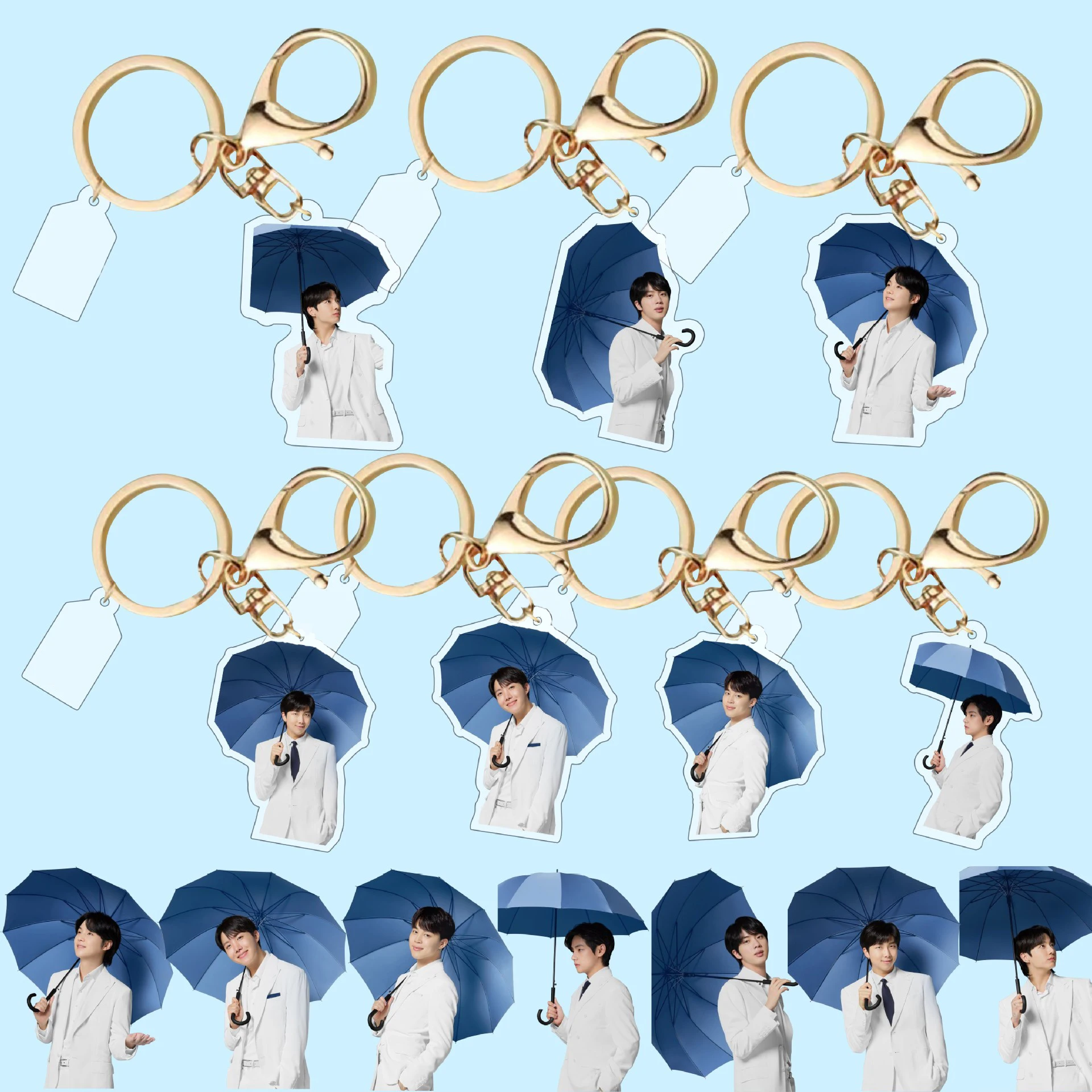 Оптовая продажа, акриловый брелок для ключей Kpop Bangtan Boys, новые аксессуары для ключей, кольцо для ключей, милый кулон, брелок для ключей, подар...
Оптовая продажа, акриловый брелок для ключей Kpop Bangtan Boys, новые аксессуары для ключей, кольцо для ключей, милый кулон, брелок для ключей, подар...