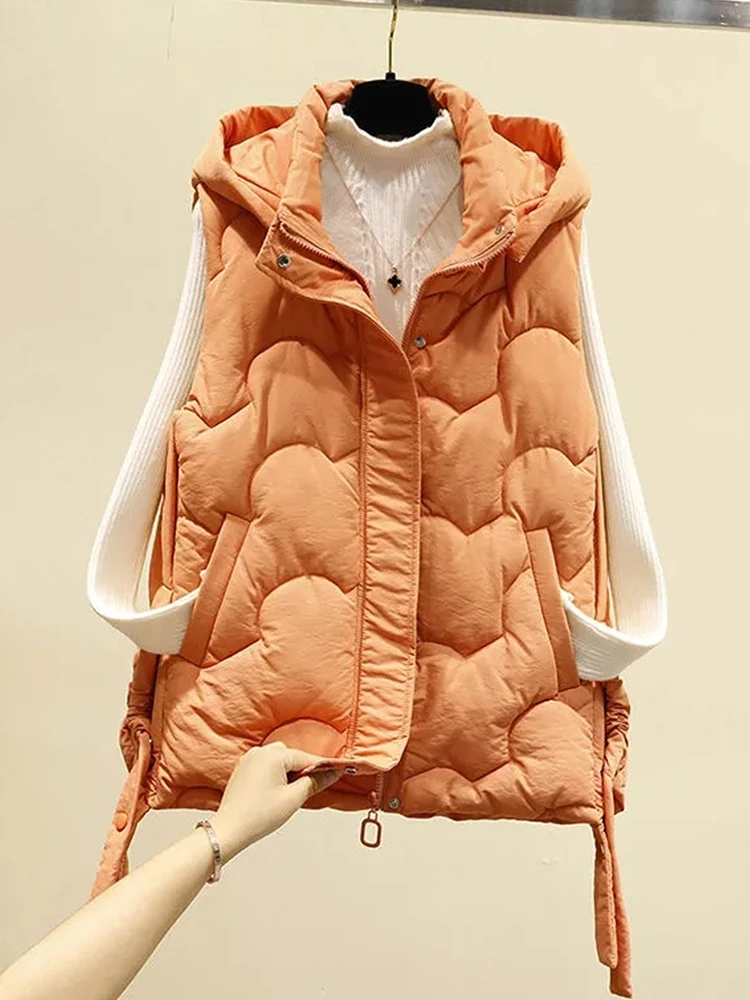 Womens Puffy Vest - Down Vest Jacket for Women Women's Slim Sleeveless Quilted Removable Hooded Winter Puffer Vest Coat
Womens Puffy Vest - Down Vest Jacket for Women Women's Slim Sleeveless Quilted Removable Hooded Winter Puffer Vest Coat