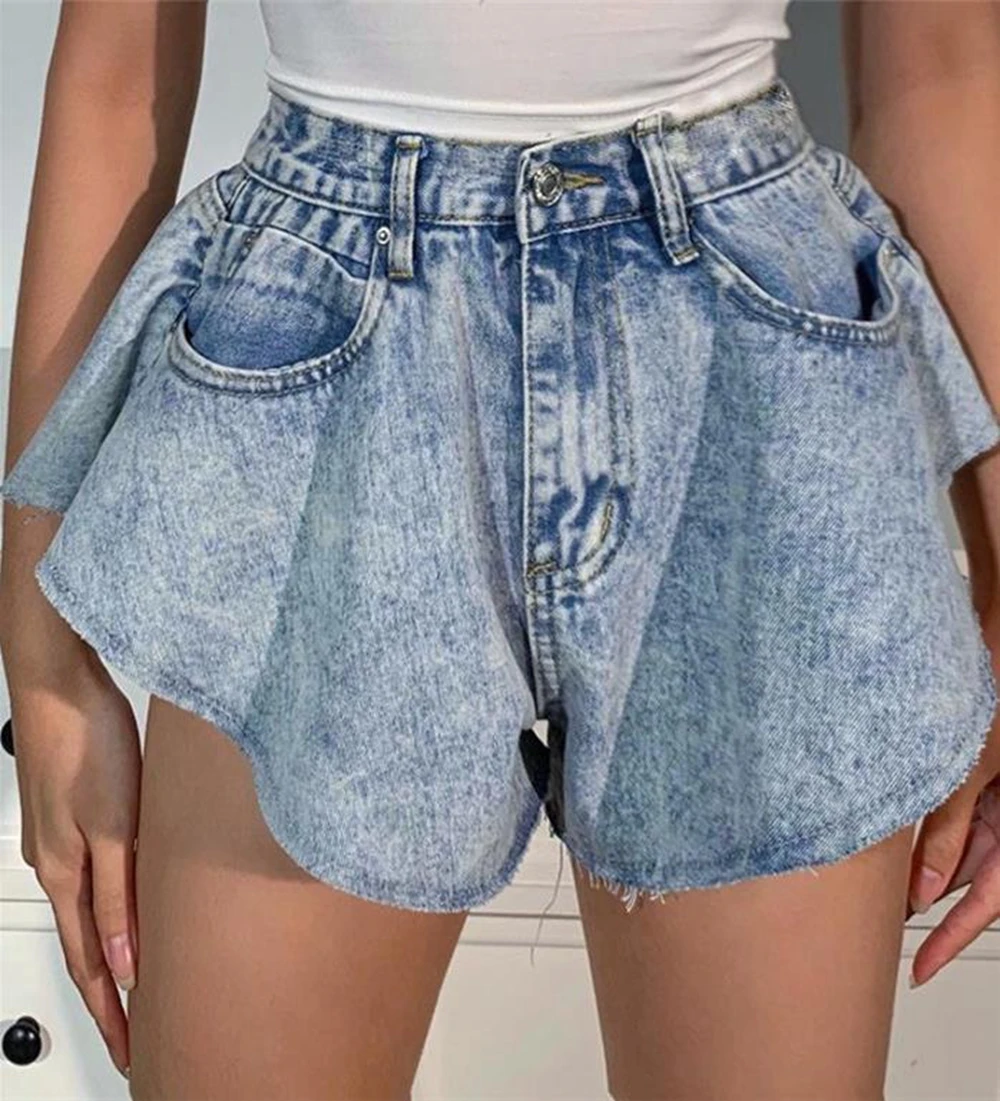 Women Casual Washed Jeans Pants Women's High Waisted Denim Shorts Stretchy Cuffed Hem Jean Shorts Denim Plus Size Mid-Rise Denim
Women Casual Washed Jeans Pants Women's High Waisted Denim Shorts Stretchy Cuffed Hem Jean Shorts Denim Plus Size Mid-Rise Denim