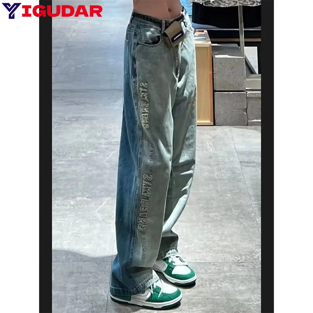Oversized Baggy Jeans Men Fashion Casual Wide Leg Jeans Men Streetwear Loose Hip Hop Straight Denim Pants Mens Trousers S-3XL
Oversized Baggy Jeans Men Fashion Casual Wide Leg Jeans Men Streetwear Loose Hip Hop Straight Denim Pants Mens Trousers S-3XL